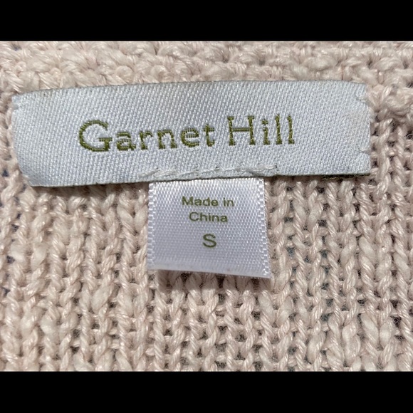 Garnet Hill Sweater Size S - Picture 4 of 6